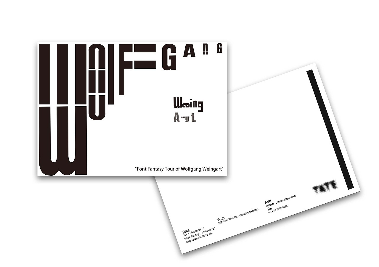 Font Fantasy Tour of Wolfgang Weingart