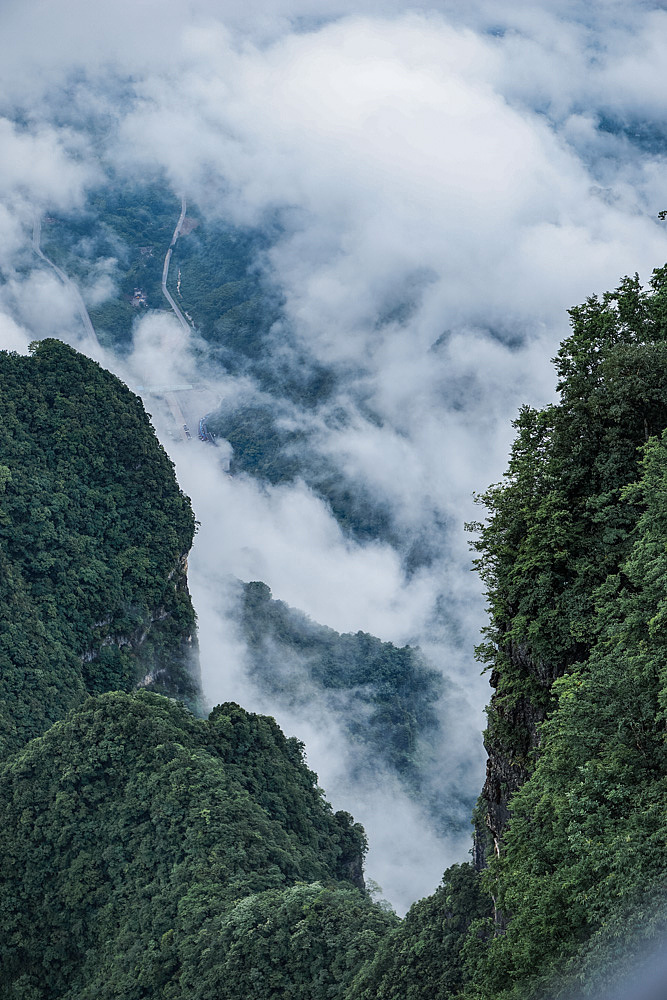 张家界·奇幻云海（图ZMjE3NDI3MjEy） - 风光摄影 - 站酷设计师竹小小原创素材 - 站酷ZCOOL