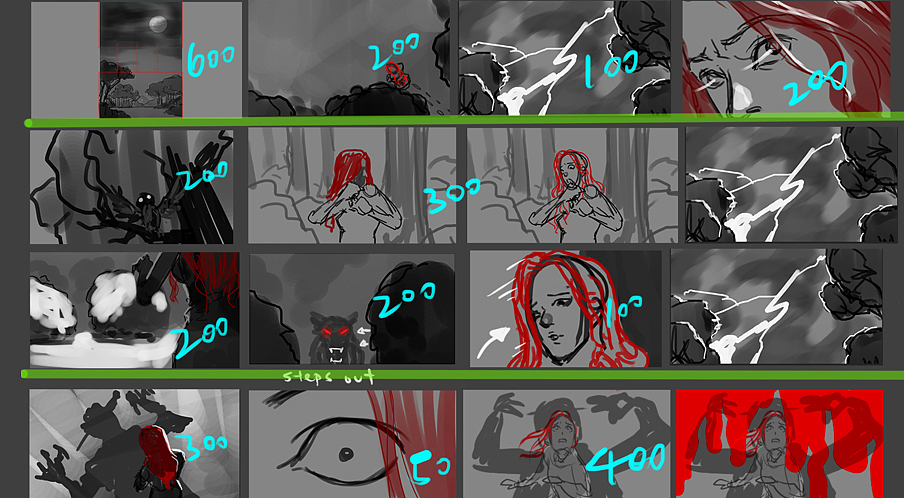 原创宣传片分镜—成片展示