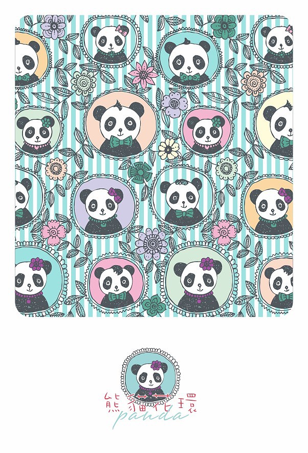 画一千只大熊猫的梦想(图ZNTcyMzUzMjg=) - 商业插画 - 站酷设计师钟小林原创素材 - 站酷ZCOOL