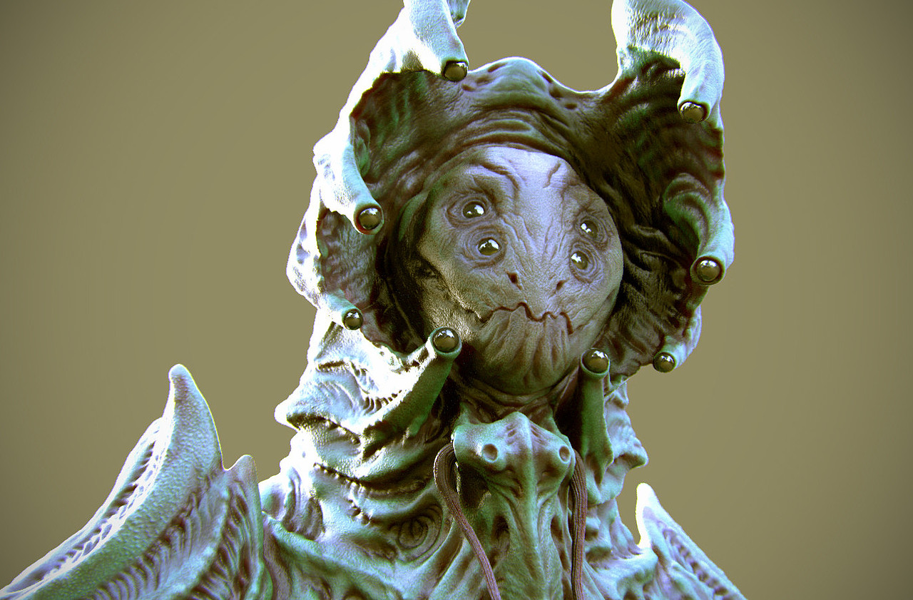 外星生物|三维|人物/生物|funkyboy_gx_原创作品-站酷zcool