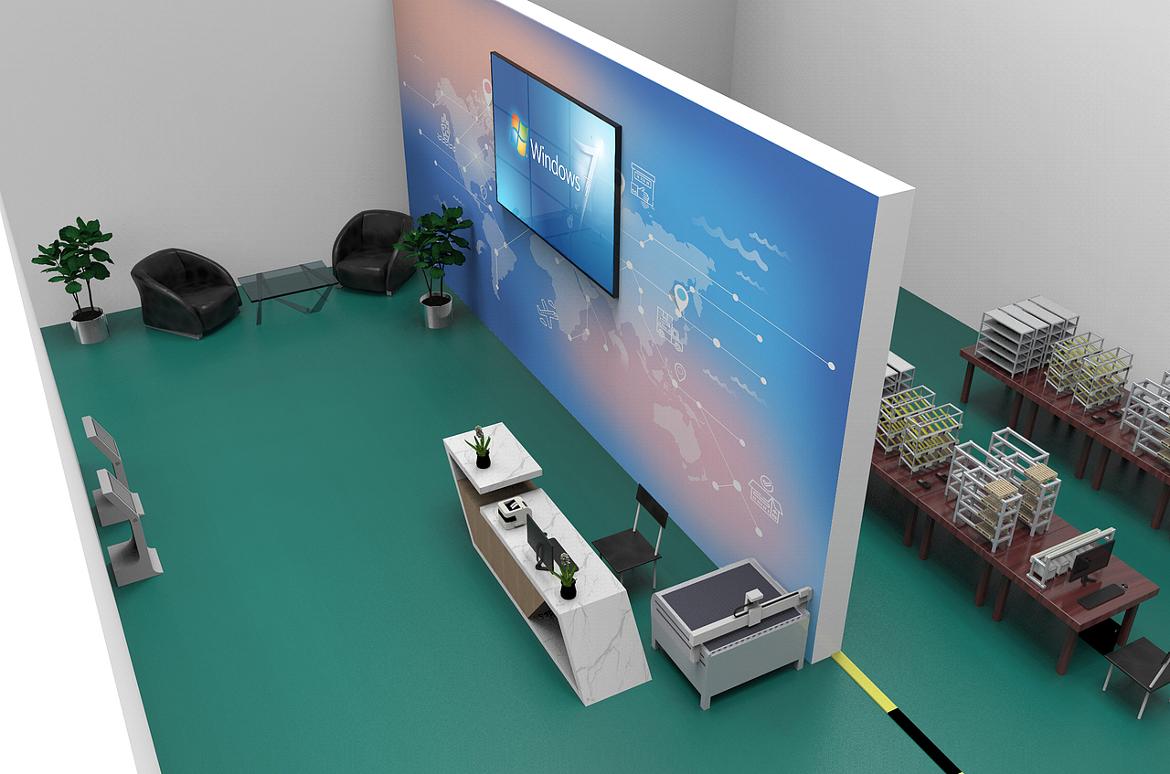 教学物流实验室布局