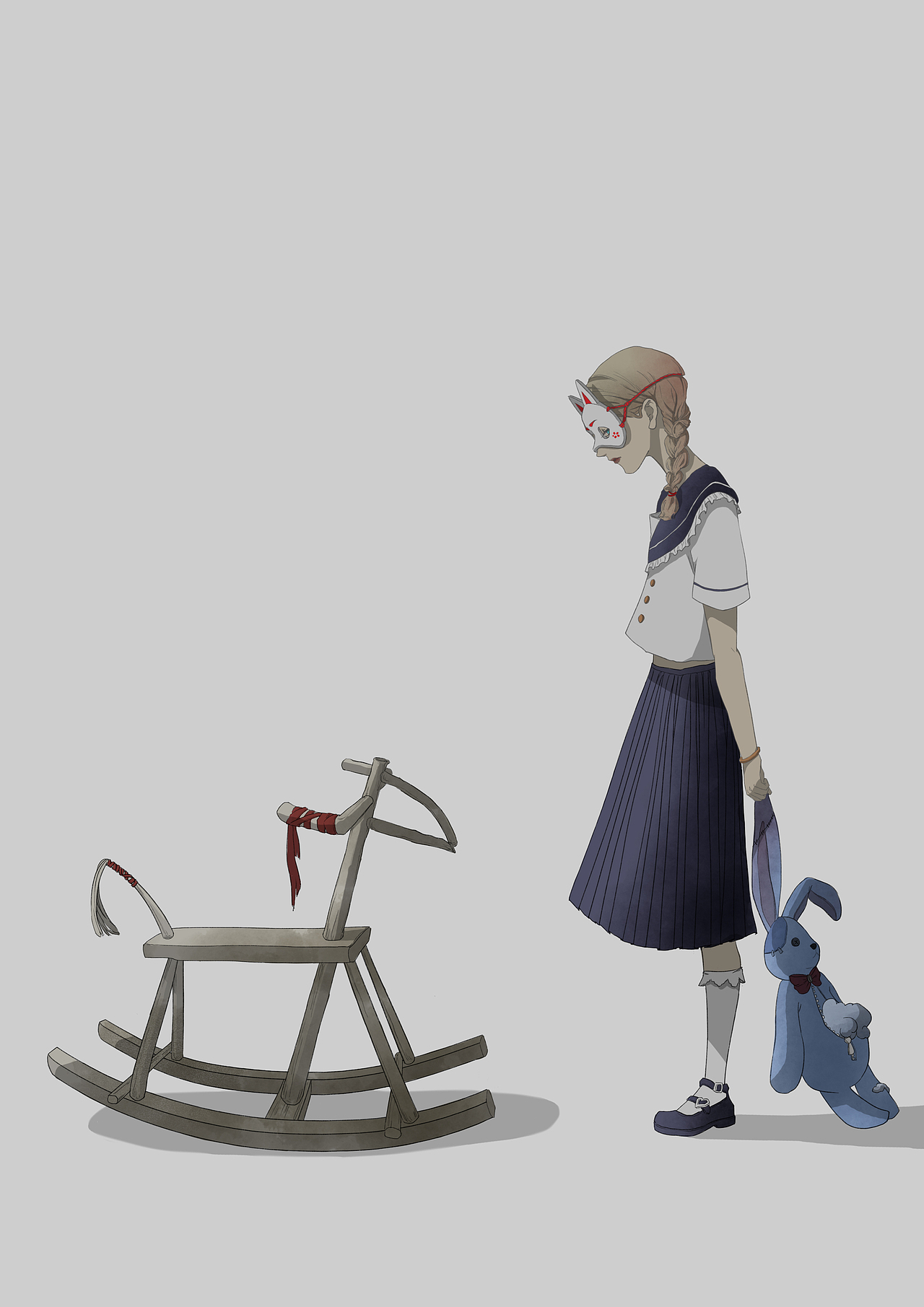 面具玩偶木马（图ZMTQ5OTIzMjc2） - 创作习作 - 站酷设计师My_Rzydz原创素材 - 站酷ZCOOL