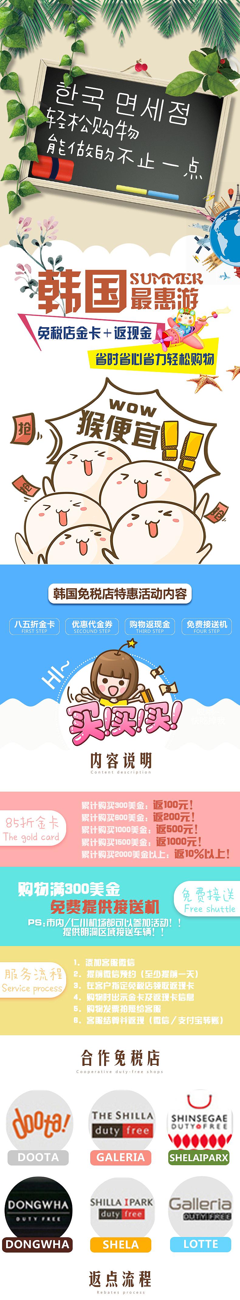 韩国免税店详情