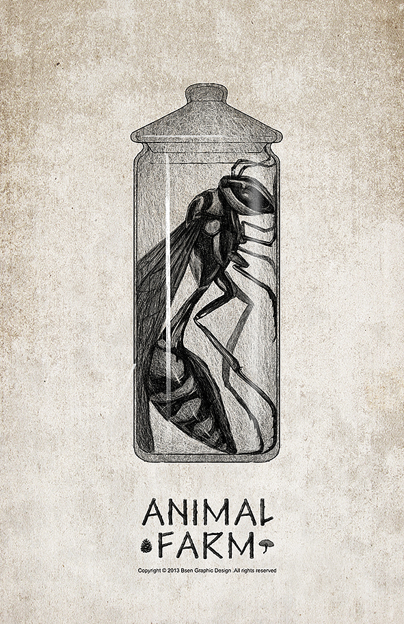 水里的动物&昆虫（Animal Farm）（图ZMTUzODQzODQ=） - 商业插画 - 站酷设计师王比森bsen原创素材 - 站酷ZCOOL