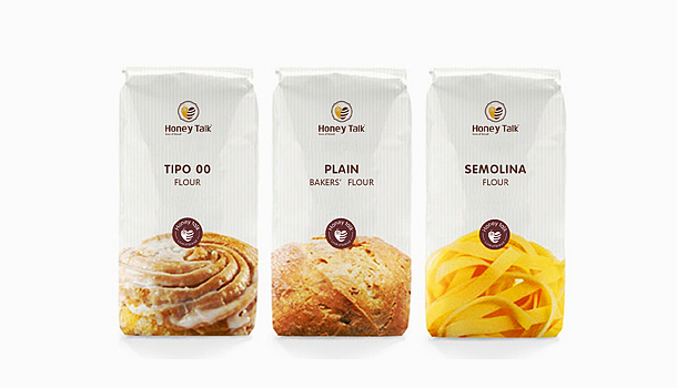 Honey talk面包店形象设计（图ZMTA5NjUyMjA=） - 品牌 - 站酷设计师华思原创素材 - 站酷ZCOOL