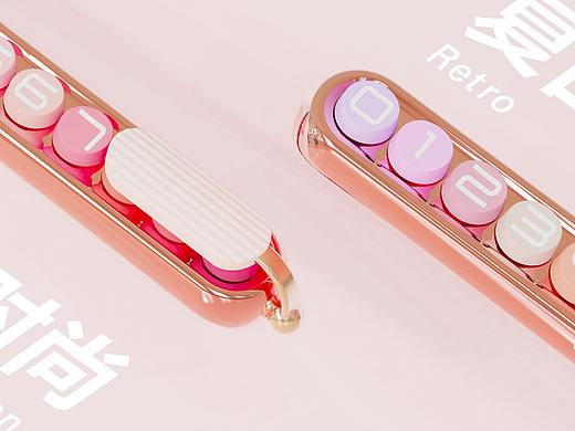 Volume轻奢复古挪车牌