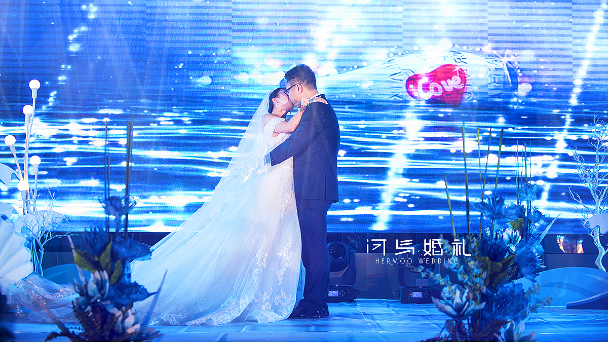 河马婚礼｜海洋主题婚礼（蓝色＋白色）（图ZMTM3ODkwMzM2） - 人文/纪实摄影 - 站酷设计师河马婚礼原创素材 - 站酷ZCOOL