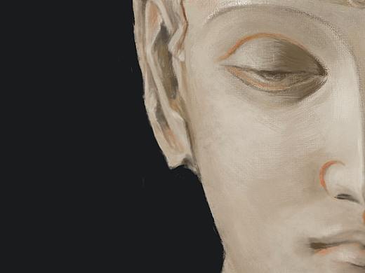 犍陀罗佛像练习