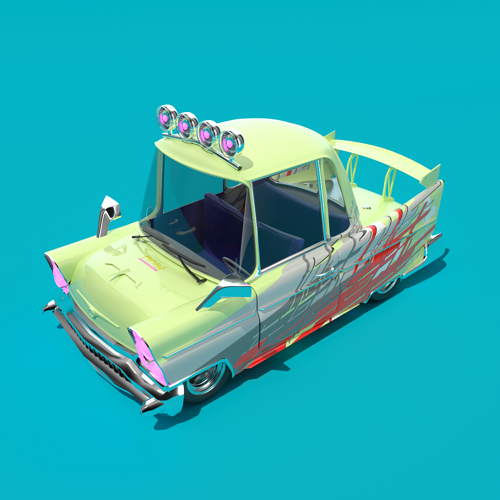 《parking Infinity》元宇宙NFT——未来汽车（图ZMzExNzA3NzY0） - 机械/交通 - 站酷设计师biubiu6原创素材 - 站酷ZCOOL