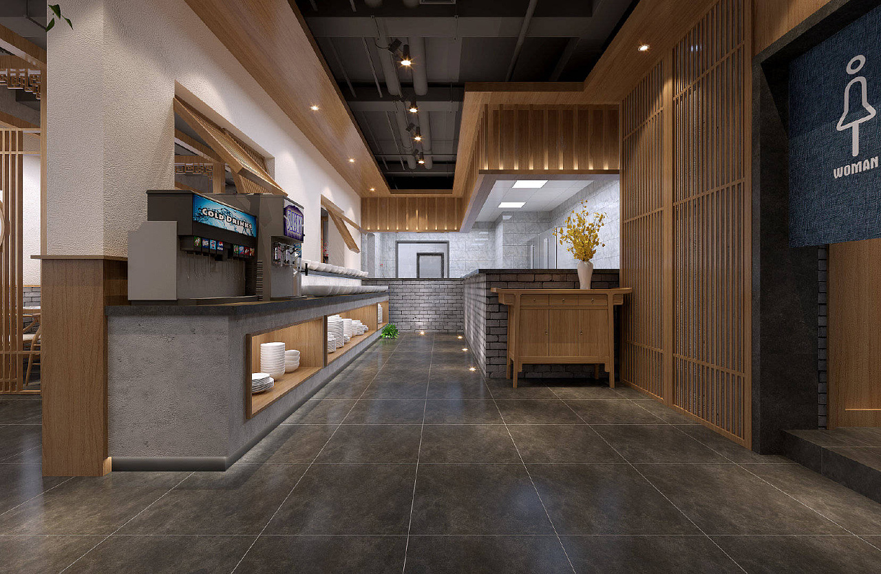 新中式风格火锅店设计|重庆火锅店设计|重庆餐厅设计|唯楷装饰|重庆