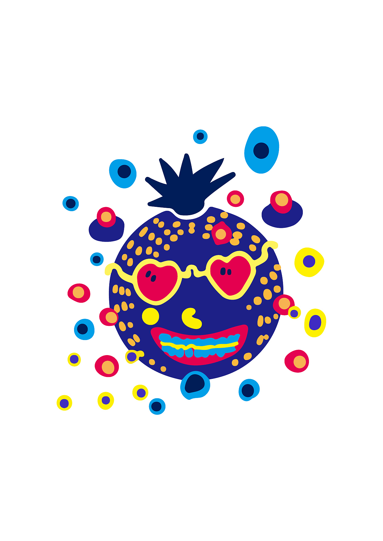 有关爱的主题（图ZMjQwODE3OTI4） - 新锐潮流插画 - 站酷设计师潮老头原创素材 - 站酷ZCOOL