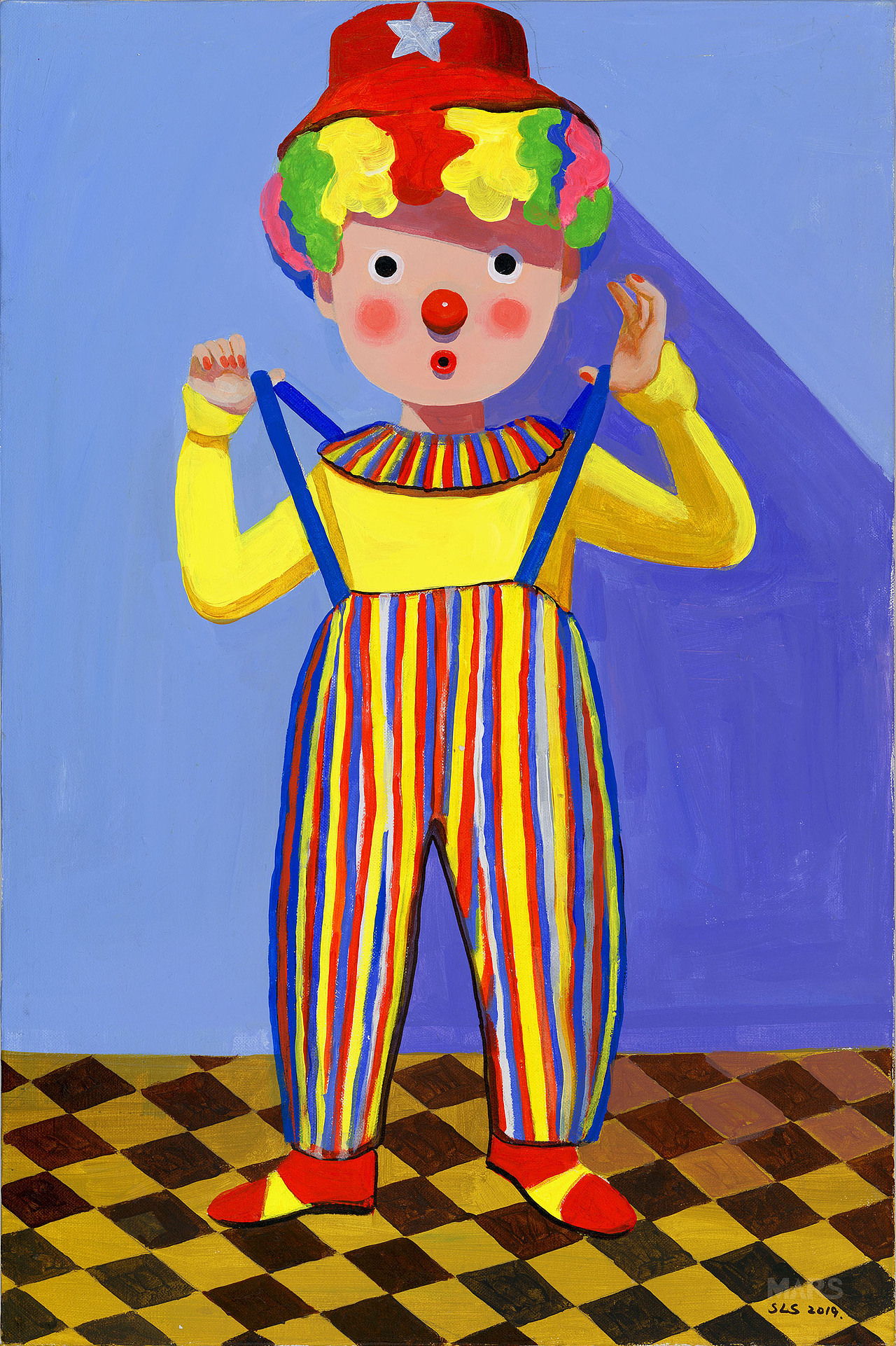 孙立沙《美丽人生小丑》