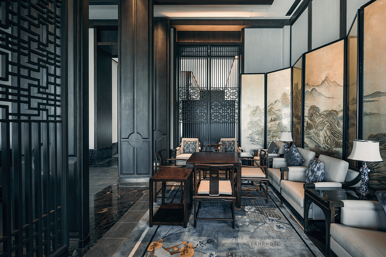 室内建筑,环境空间,古风