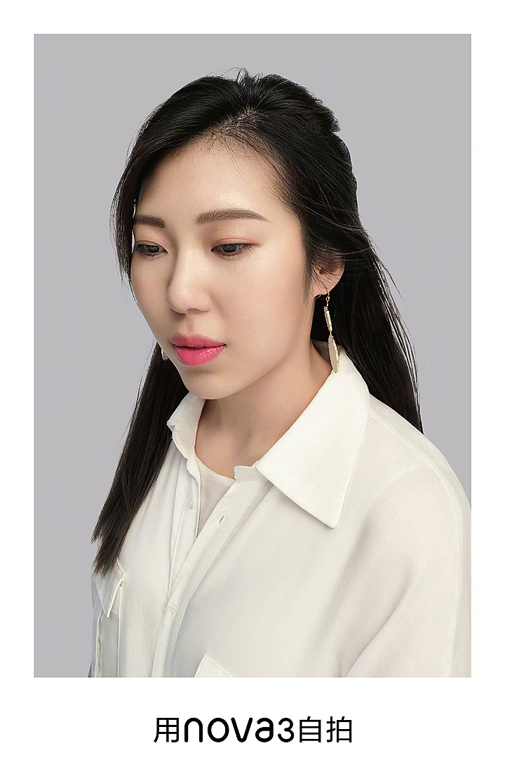 华为Nova3人像自拍海报（图ZMjMwMjIzNzU2） - 修图/后期 - 站酷设计师斓光视觉工作室原创素材 - 站酷ZCOOL