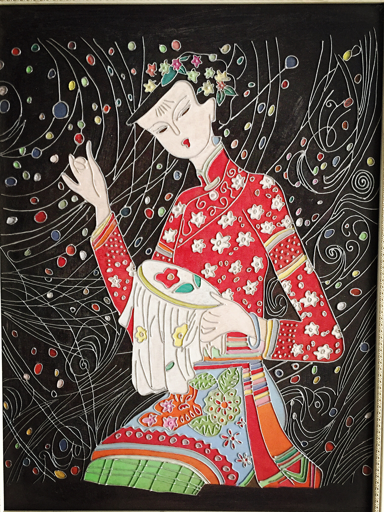 沥粉贴金装饰画