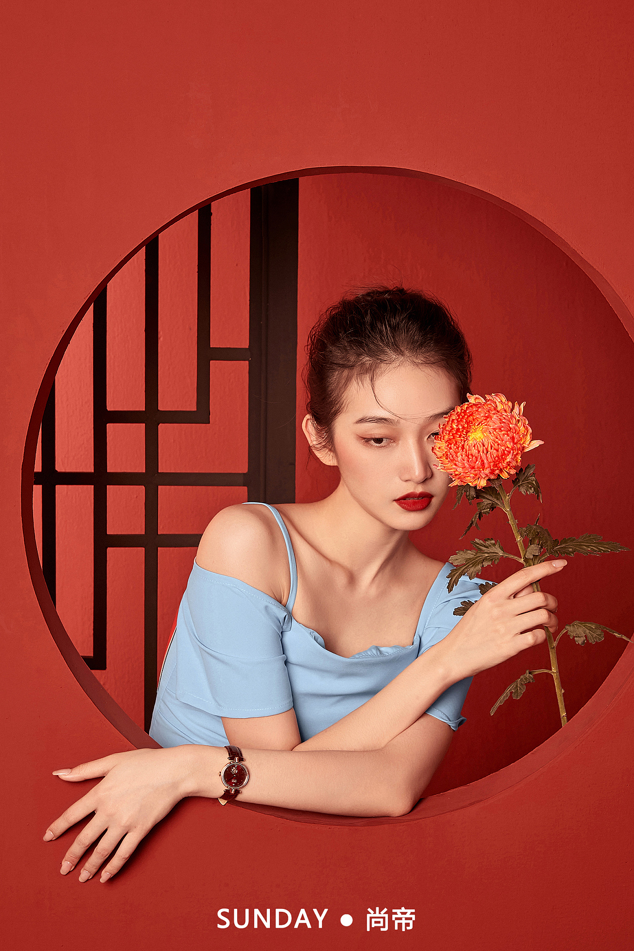 格雅品牌| 国潮风手表拍摄|摄影|人像摄影|深圳尚帝摄影 - 原创作品