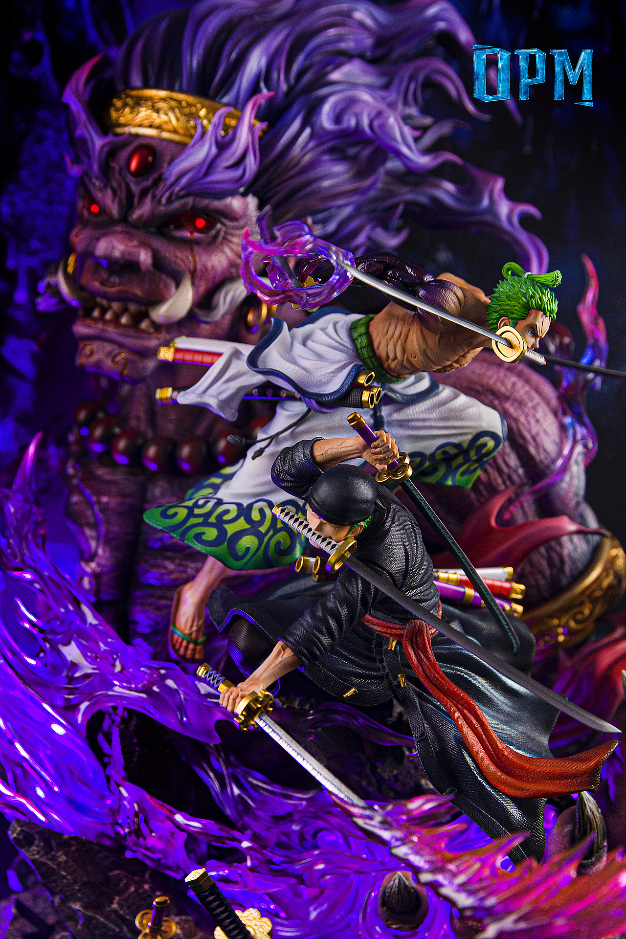 GK雕像设计|OPM阎魔索隆