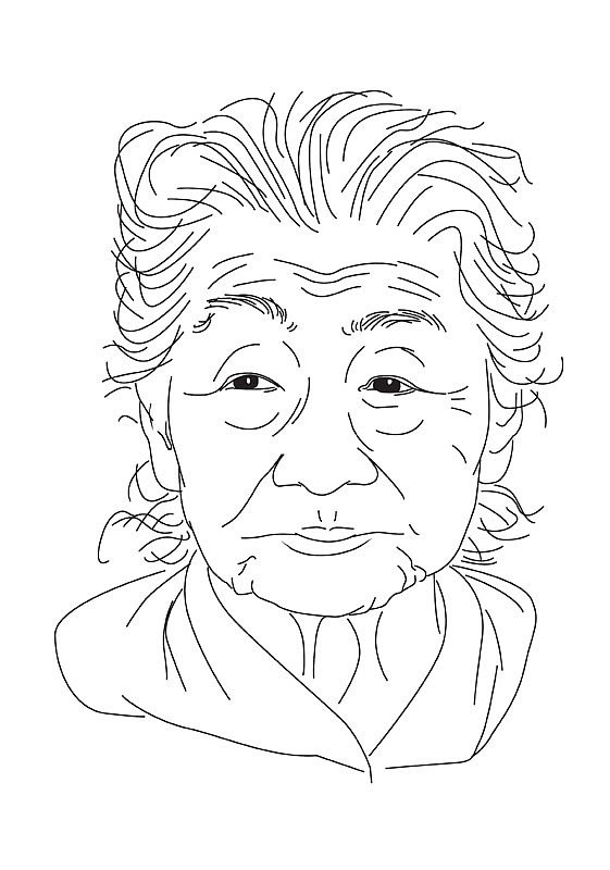 刘勇良人物肖像作品选登