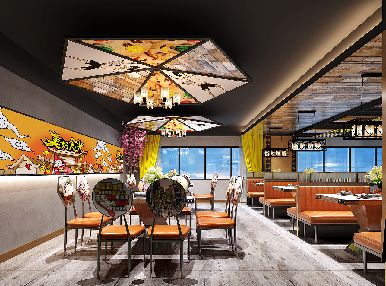 君湘府（图ZMjQ5MTQ5MjUy） - 酒店餐饮设计 - 站酷设计师馒头和花卷原创素材 - 站酷ZCOOL