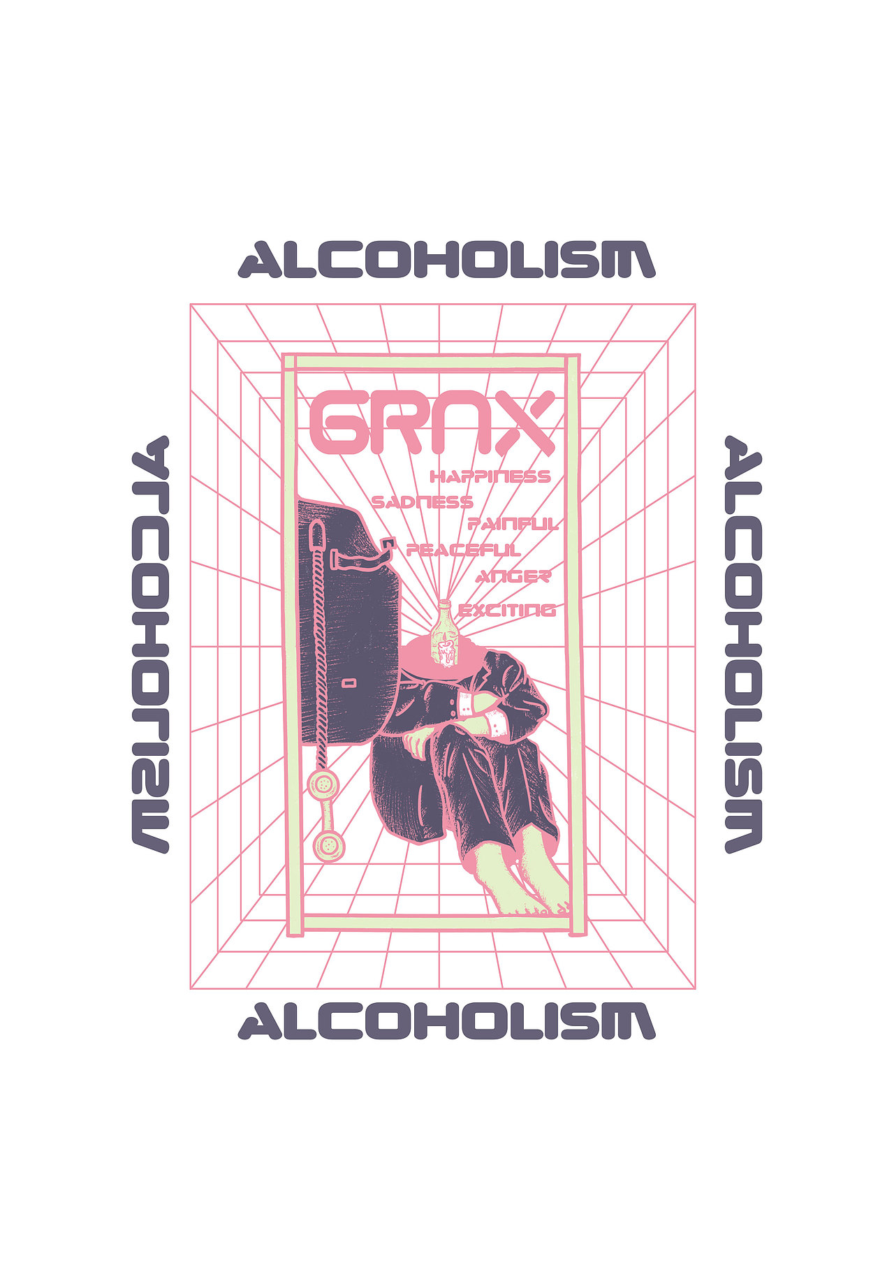 Alcoholism 醉梦空间（图ZMjIzMDk0MDcy） - 商业插画 - 站酷设计师thelittlelee原创素材 - 站酷ZCOOL