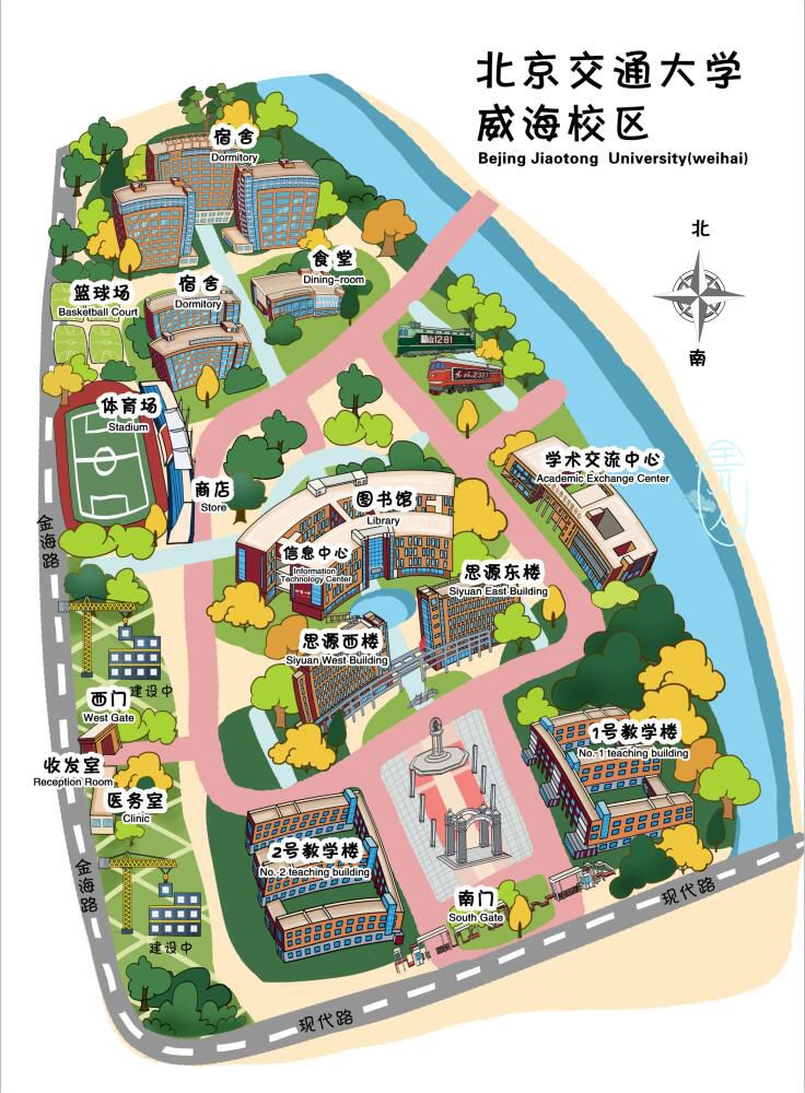 金华职业技术学院地图图片