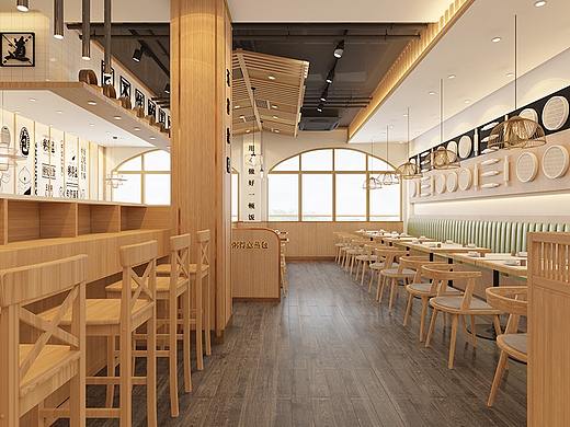 临沂滨州水饺店包子铺粥铺餐饮装修设计公司