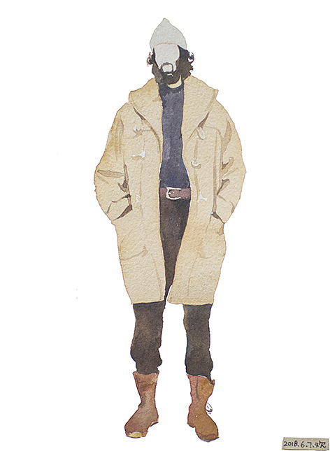 水彩小画-几件斗篷|插画|创作习作|吴欢欢more - 原创作品 - 站酷