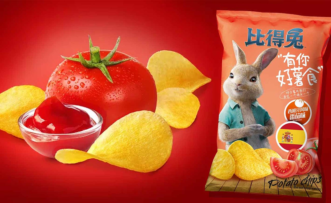 汇合案例｜比得兔~有你好薯食薯片（图ZMTQyOTQyNTg4） - 品牌 - 站酷设计师汇合品牌原创素材 - 站酷ZCOOL