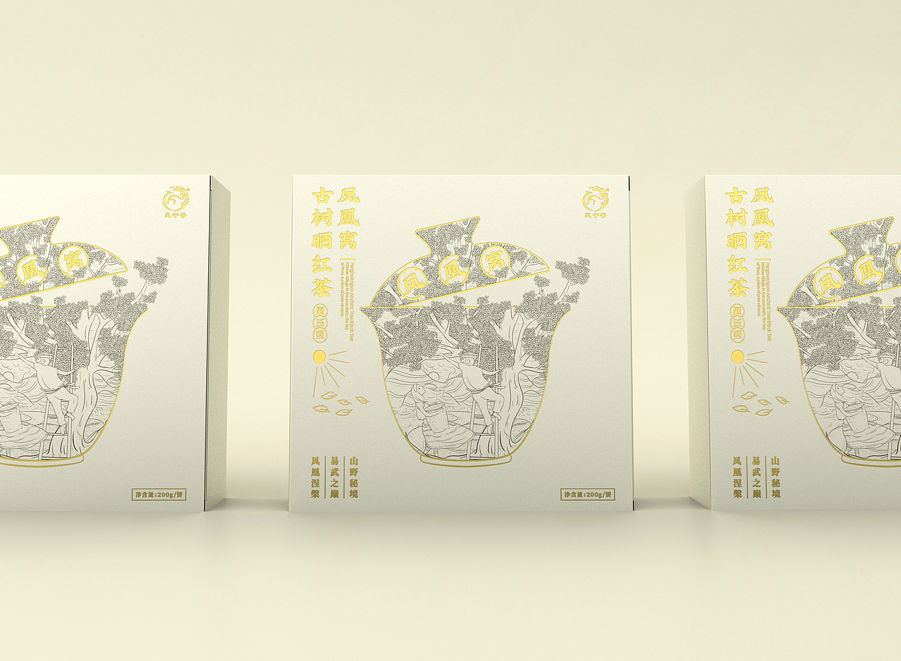 凤宁号茶叶礼盒设计