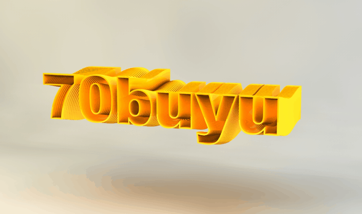 LOGO片头/C4D字体动画练习之70buyu（图ZNzk0MjQ2NjA=） - 其他 - 站酷设计师马蛋的浮浮原创素材 - 站酷ZCOOL