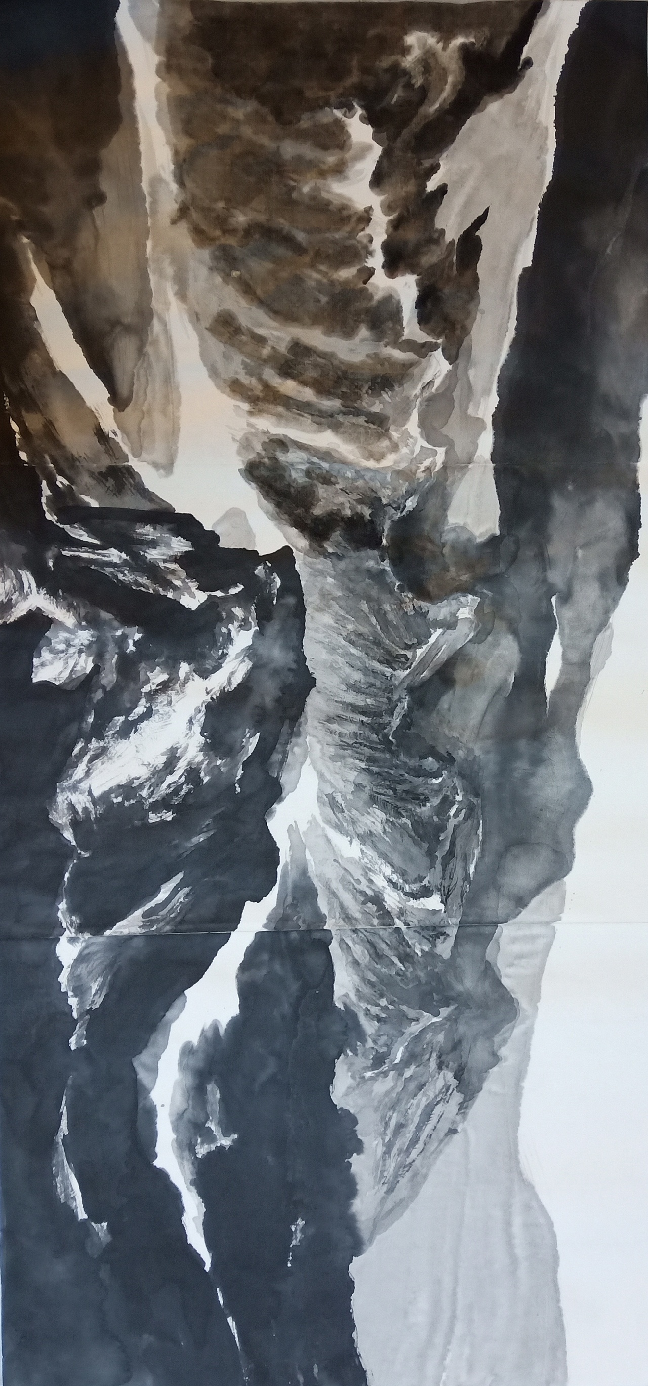 山水（图ZMTk2NTMxOTE2） - 绘画 - 站酷设计师阿尔小王子原创素材 - 站酷ZCOOL