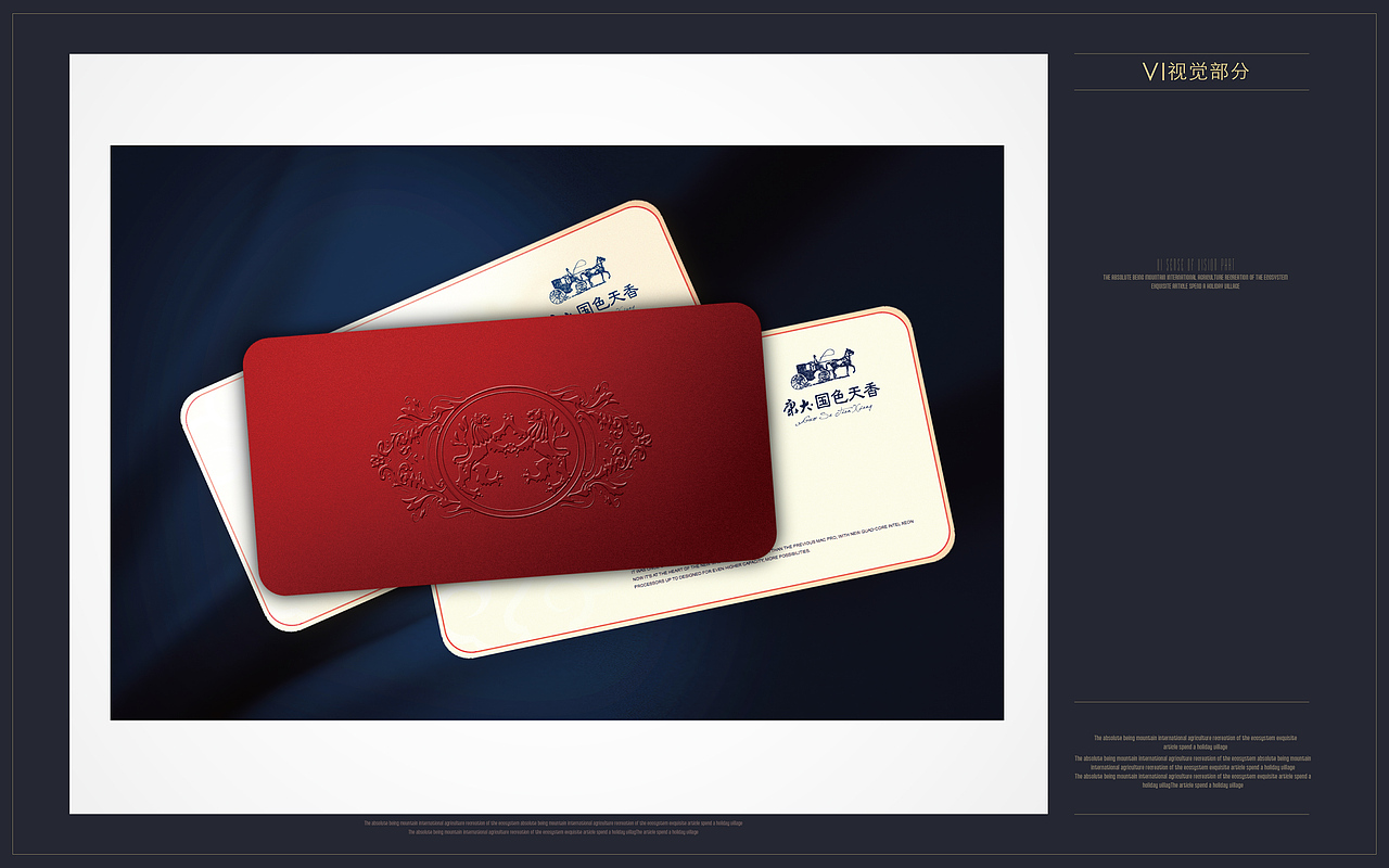 国色天香别墅项目VI设计方案B