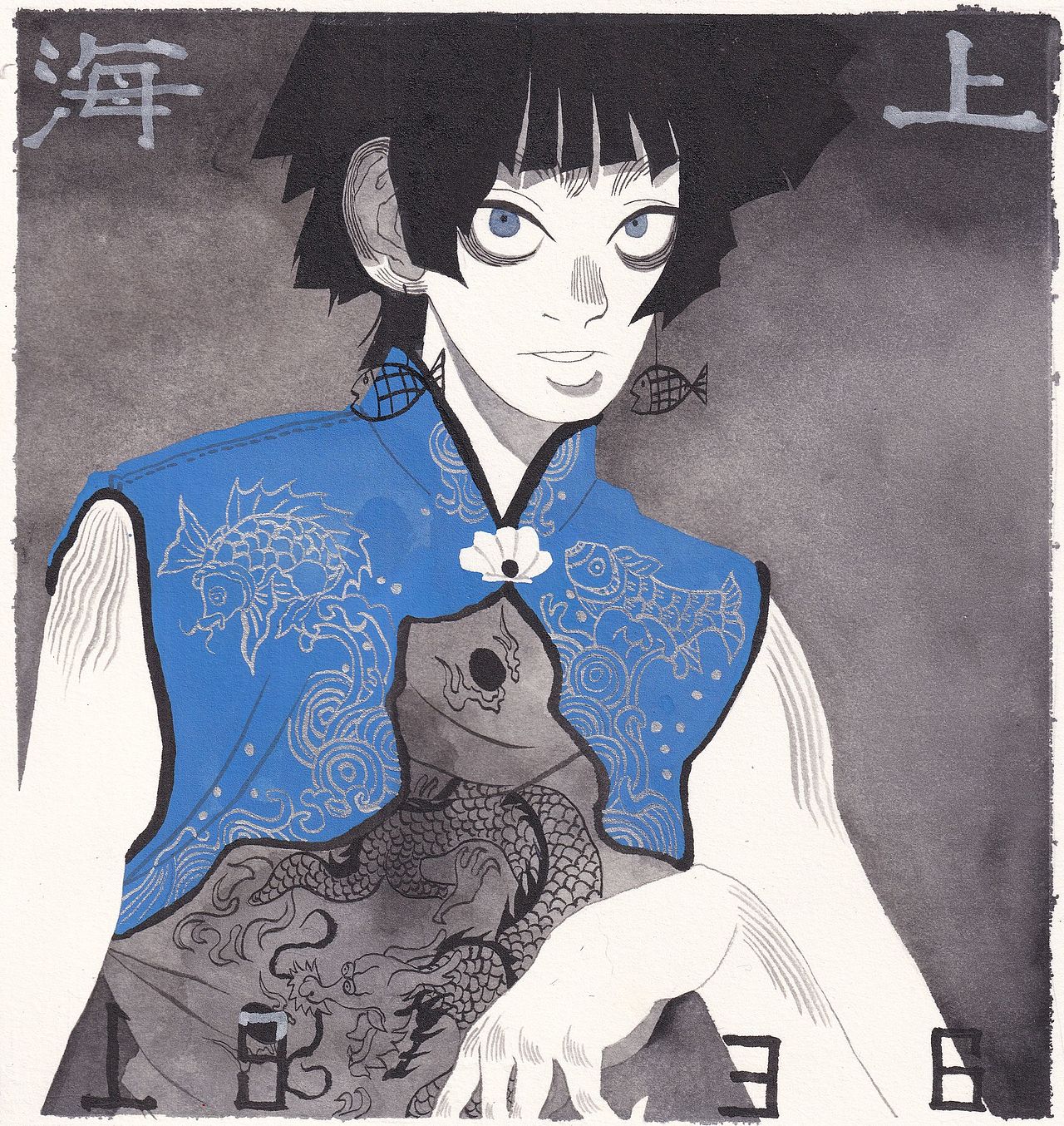 俺的个展来了！！！《世俗.神隐》（图ZMzM0MTU3NTAw） - 海报 - 站酷设计师HY何624原创素材 - 站酷ZCOOL