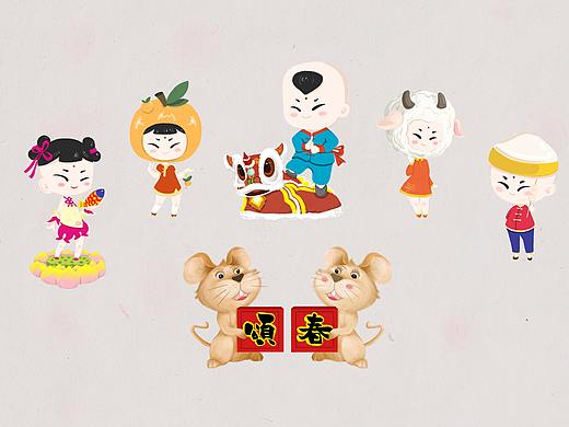 《予·福》—“春节”主题手办及文创产品设计