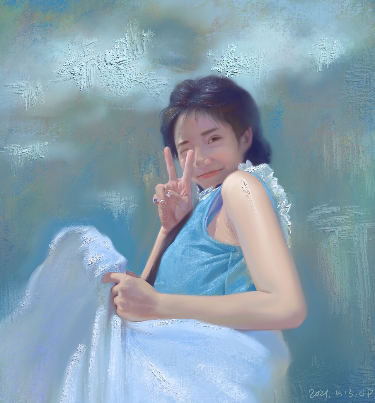 厚涂插画（图ZMjUwOTc5Mzky） - 艺术插画 - 站酷设计师Z83073413原创素材 - 站酷ZCOOL