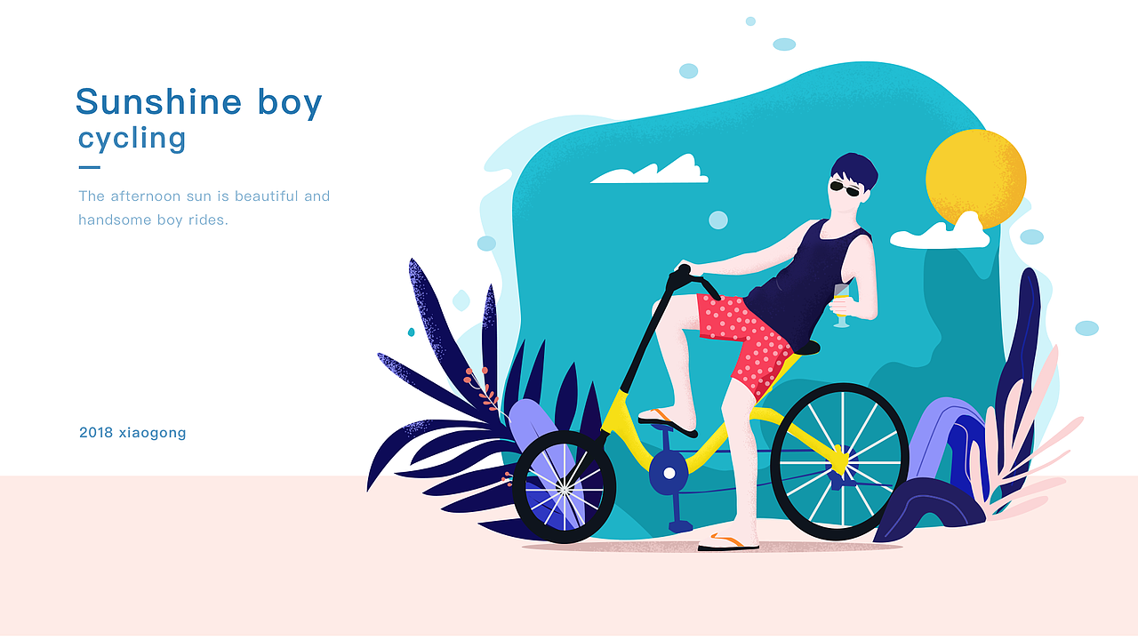 Dribbble网页插画打榜 扁平插画（图ZMTA3OTQ4ODgw） - 其他网页 - 站酷设计师韩字原创素材 - 站酷ZCOOL