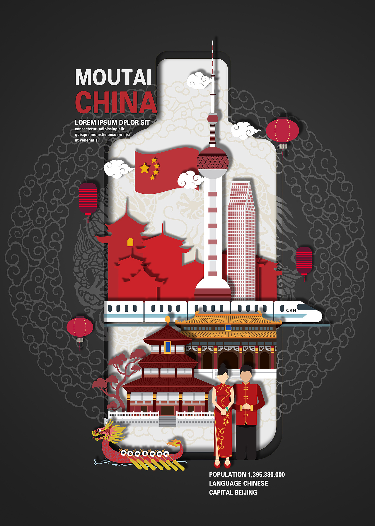 酒瓶世界（图ZMTgzNzQzODUy） - 海报 - 站酷设计师单纯De狼先生原创素材 - 站酷ZCOOL