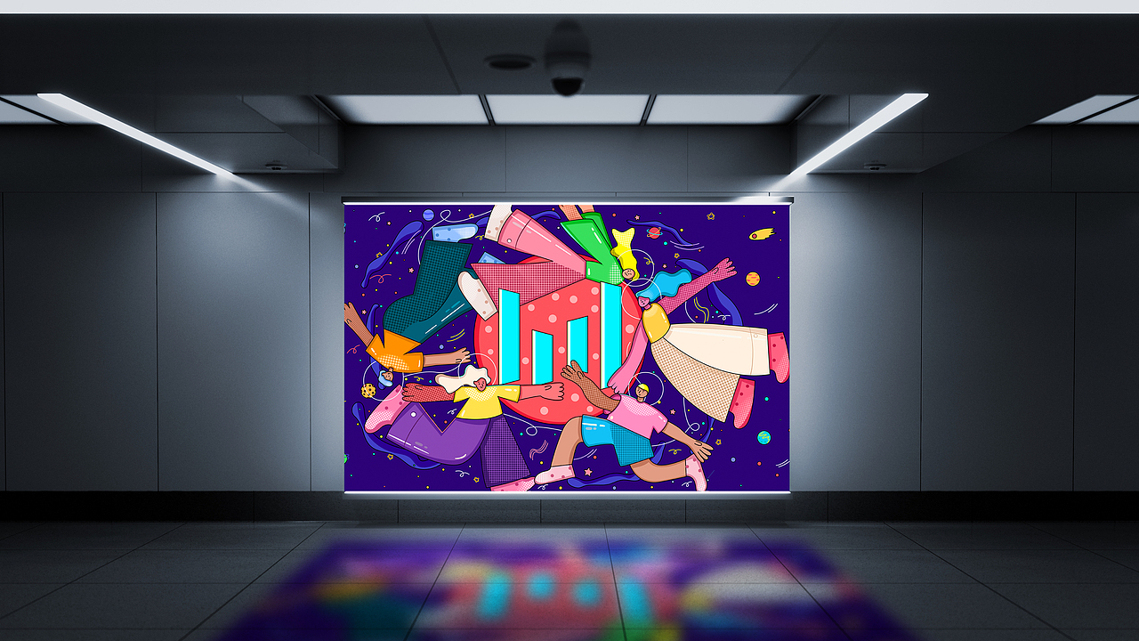 《遨游太空》（图ZMjIxMDg5NDQw） - 海报 - 站酷设计师一万只虾仁原创素材 - 站酷ZCOOL