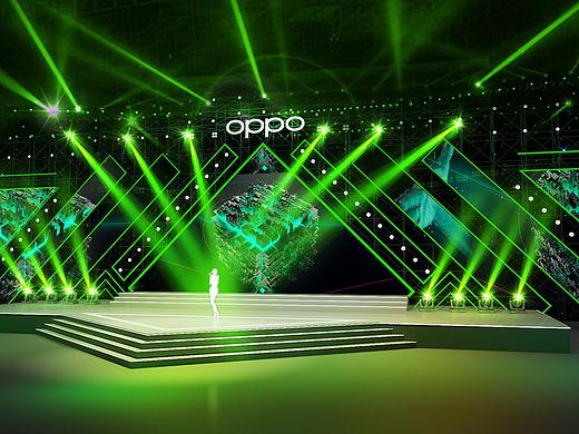 2020 oppo年会分舞台设计
