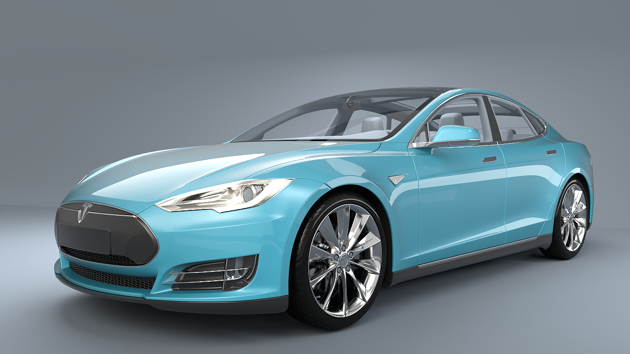 数字三维设计汽车模型