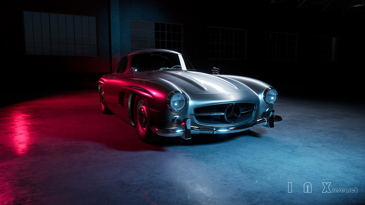 1956 Mercedes Benz 300SL Gullwing UE4 Reserach(图ZMjAzNjUyNjMy) - 机械/交通 - 站酷设计师mclovin原创素材 - 站酷ZCOOL