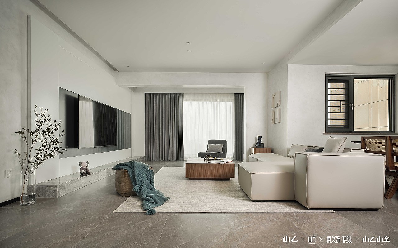 山乙山全｜北辰 效果图VS实景图