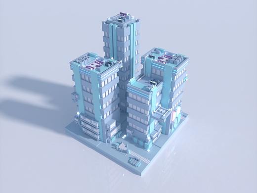 C4D模型渲染