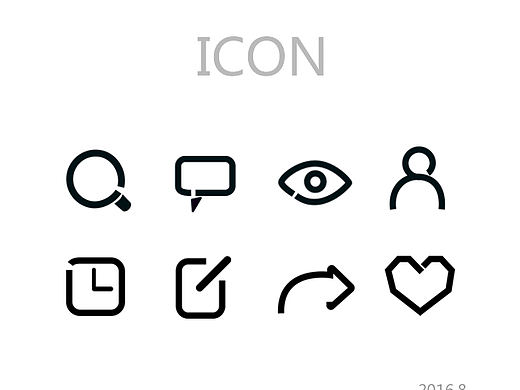 图标设计（个人主页-ZMTk0MDQzOTI=） - 图标 - 站酷设计师阿比尔啊原创素材 - 站酷ZCOOL