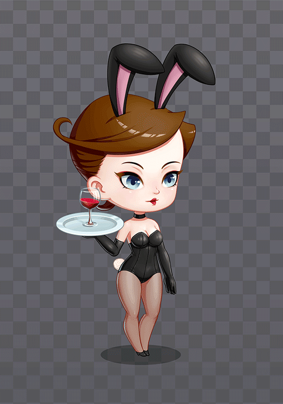 兔娘（圖ZMTgzOTc0NzQw） - 其他動漫 - 站酷設(shè)計師唐新華原創(chuàng)素材 - 站酷ZCOOL