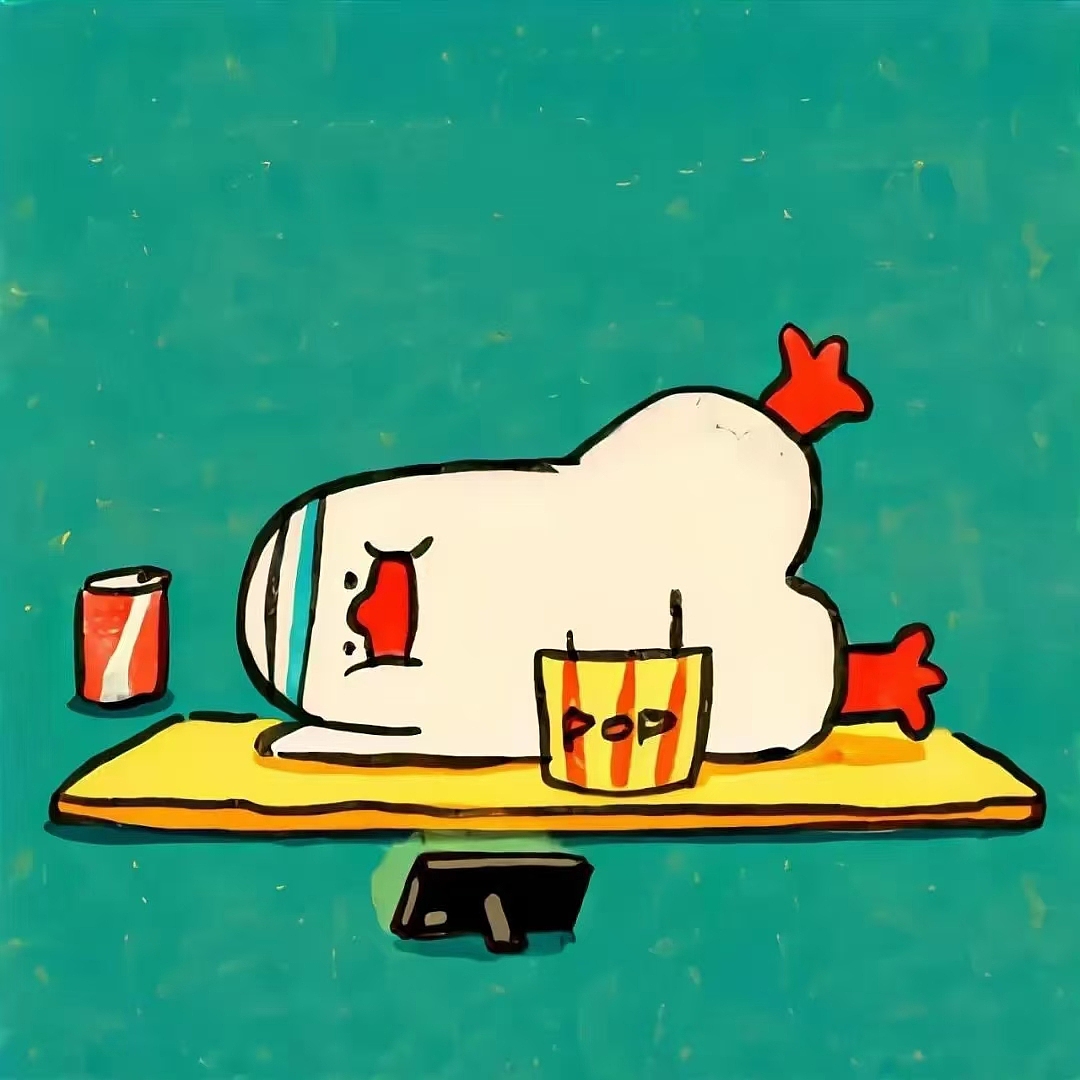 白小鸭摆烂日常头像