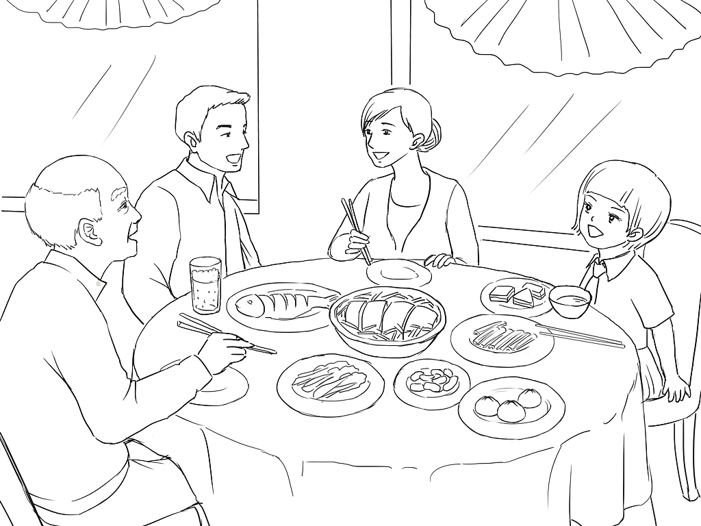 商业分镜(线稿)