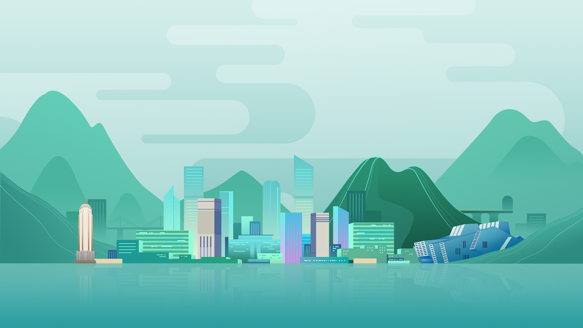 重庆轨道交通-常乘客小程序部分插画绘制