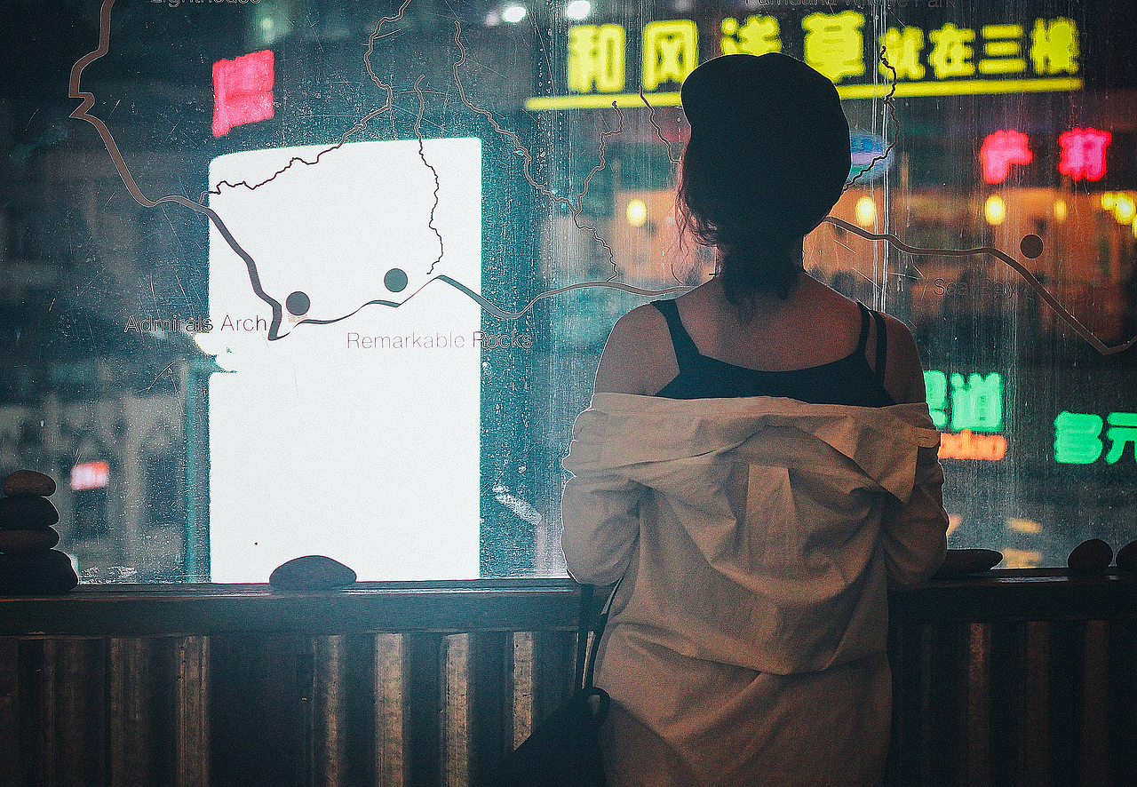 城市的虚与实（图ZNDY4NzQyNDQ=） - 人像摄影 - 站酷设计师Nancy8989原创素材 - 站酷ZCOOL